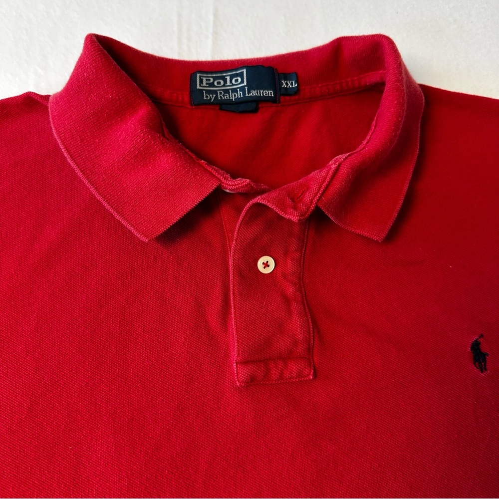 Ralph Lauren Bold Red Polo Shirt